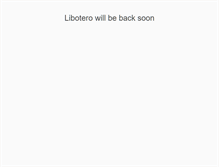 Tablet Screenshot of libotero.com